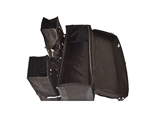 Ohmotor ATV Cargo Bag Rear Rack Gear Bag Made of 600D Waterproof Fabric with Topside Bungee Tie-Down Storage Padded-Bottom Multi-compart