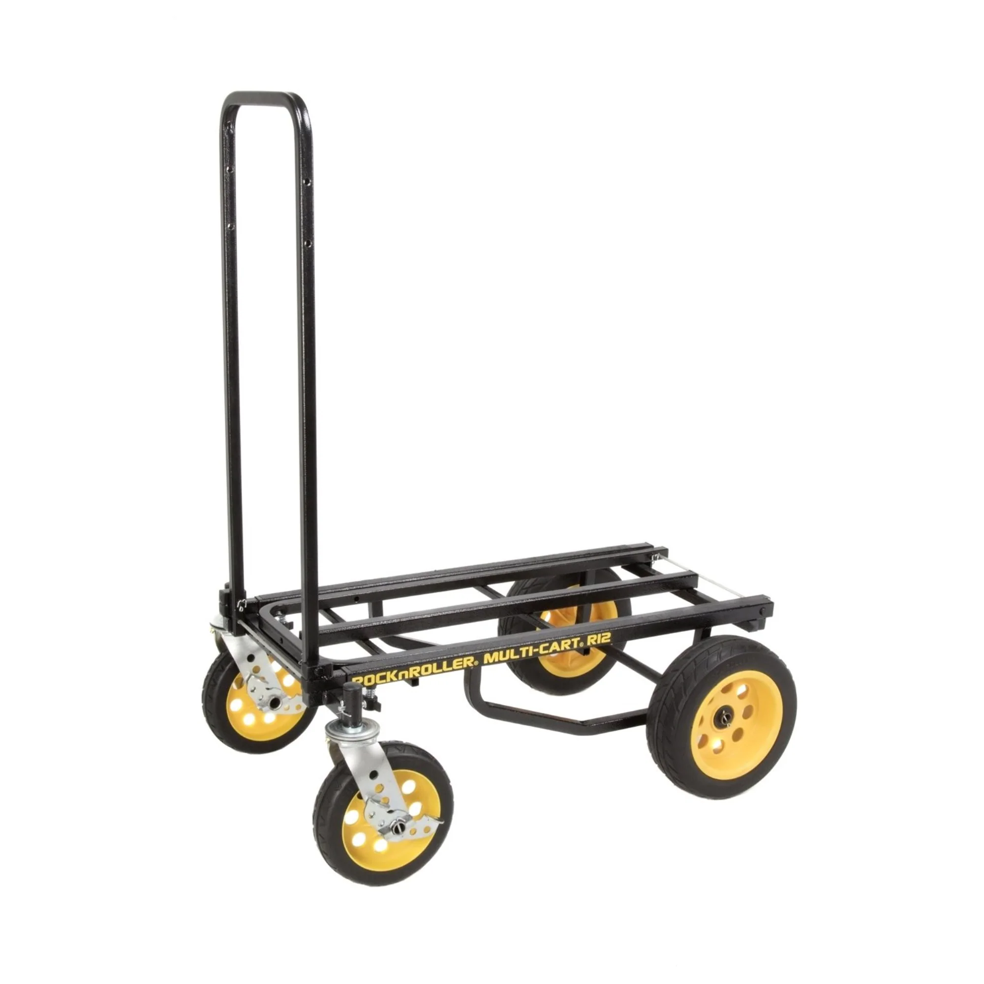 Odyssey ALL-TERRAIN MULTI-CART: Frame telescopes 34-52 in length with 32 foldable sides to stack loads high.