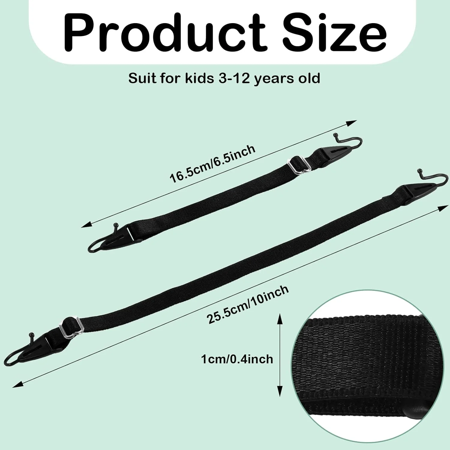 Generic 6 Pack Kids Eyeglass Strap Adjustable Glasses Strap Kid Eyeglass Strap Elastic Eyeglass Band Sports Glasses Strap for Kids
