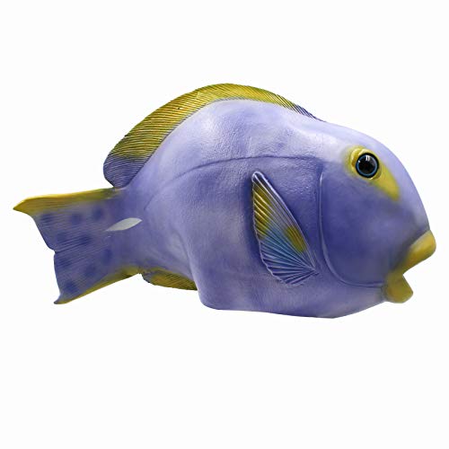 CreepyParty Animal Mask Fish Costume Mask Novelty Halloween Costume Party Latex Animal Head Mask (Tropical Fish)