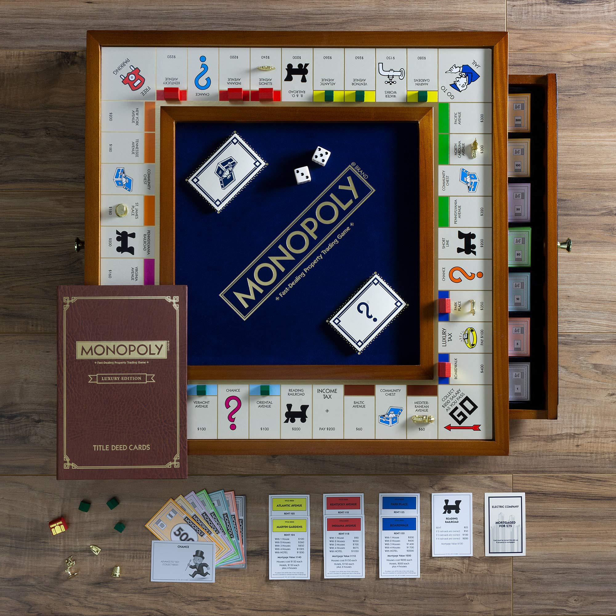 ws game company monopoly trophy luxury edition