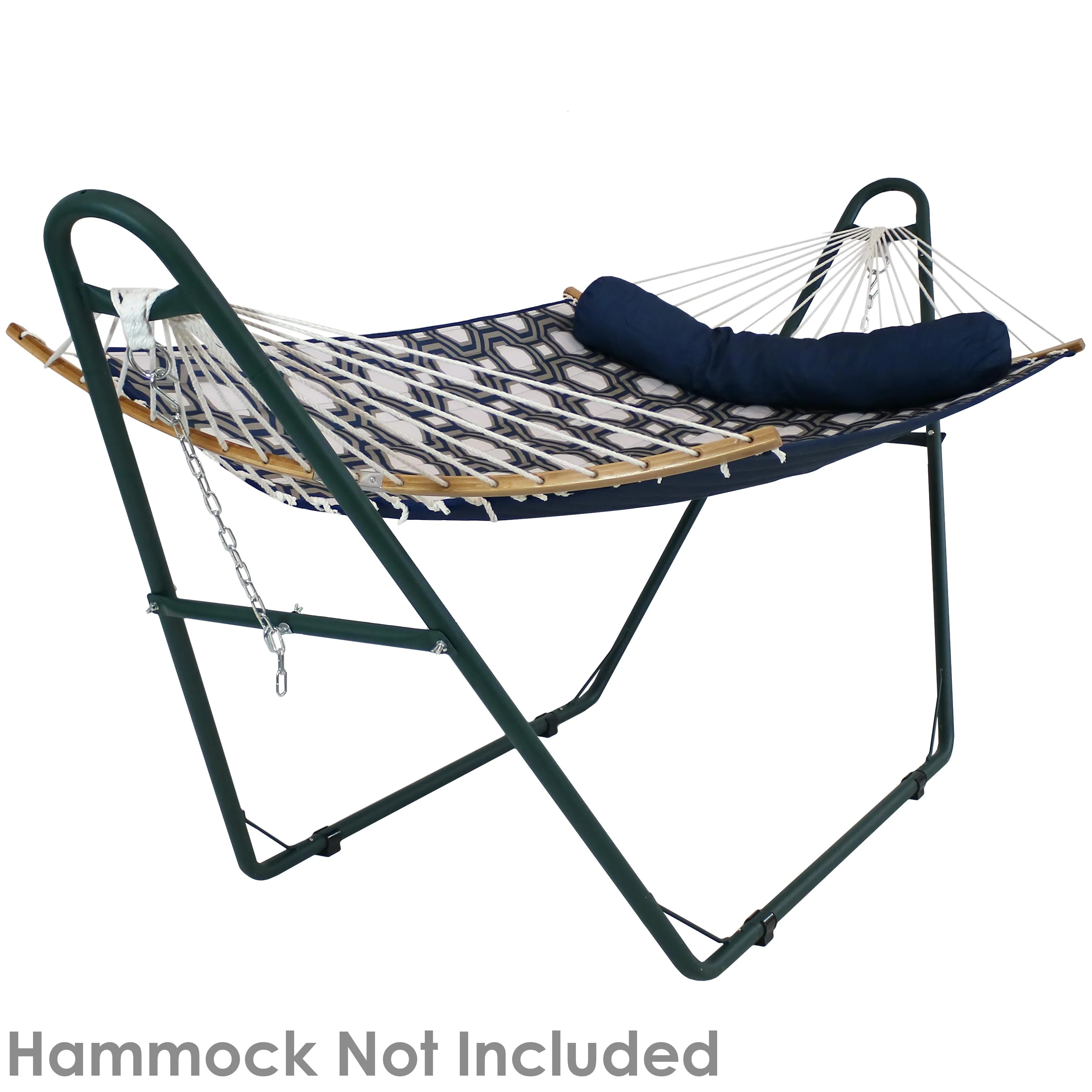 Sunnydaze Decor Steel Universal Multi-Use Hammock Stand  - Green