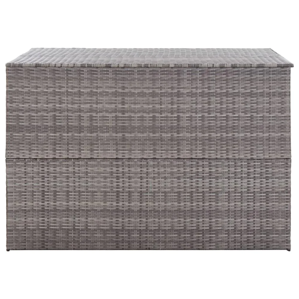 vidaXL Garden Storage Box Gray 59.1