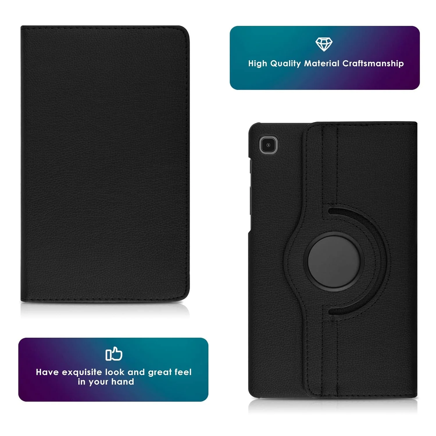 Zell Electronics Zell Rotating Case For Samsung Galaxy Tab A7 Lite 8.7