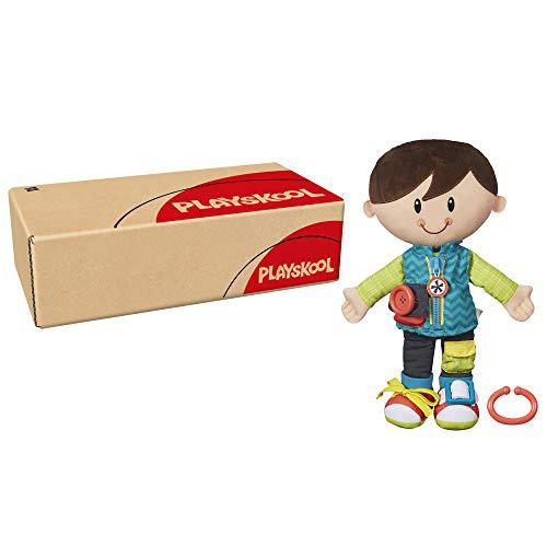 playskool dressy kids boy activity plush stuffed doll toy for kids and preschoolers 2 years and up