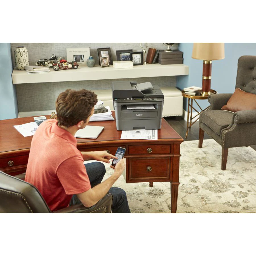 Brother DCP-L2550DW Monochrome Laser Multi-function Printer with Wireless...