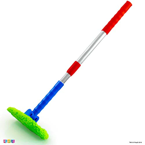 Play22 Kids Cleaning Set 4 Piece - Toy Cleaning Set Includes Broom, Mop, Brush, Dust Pan, - Toy Kitchen Toddler Cleaning Set is