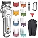 SURKER Mens Hair Clippers Cord Cordless Hair Trimmer Professional Haircut Kit for Men Rechargeable LED Display