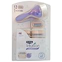 Schick Intuition Pure Nourishment Razor with 12 Cartridges