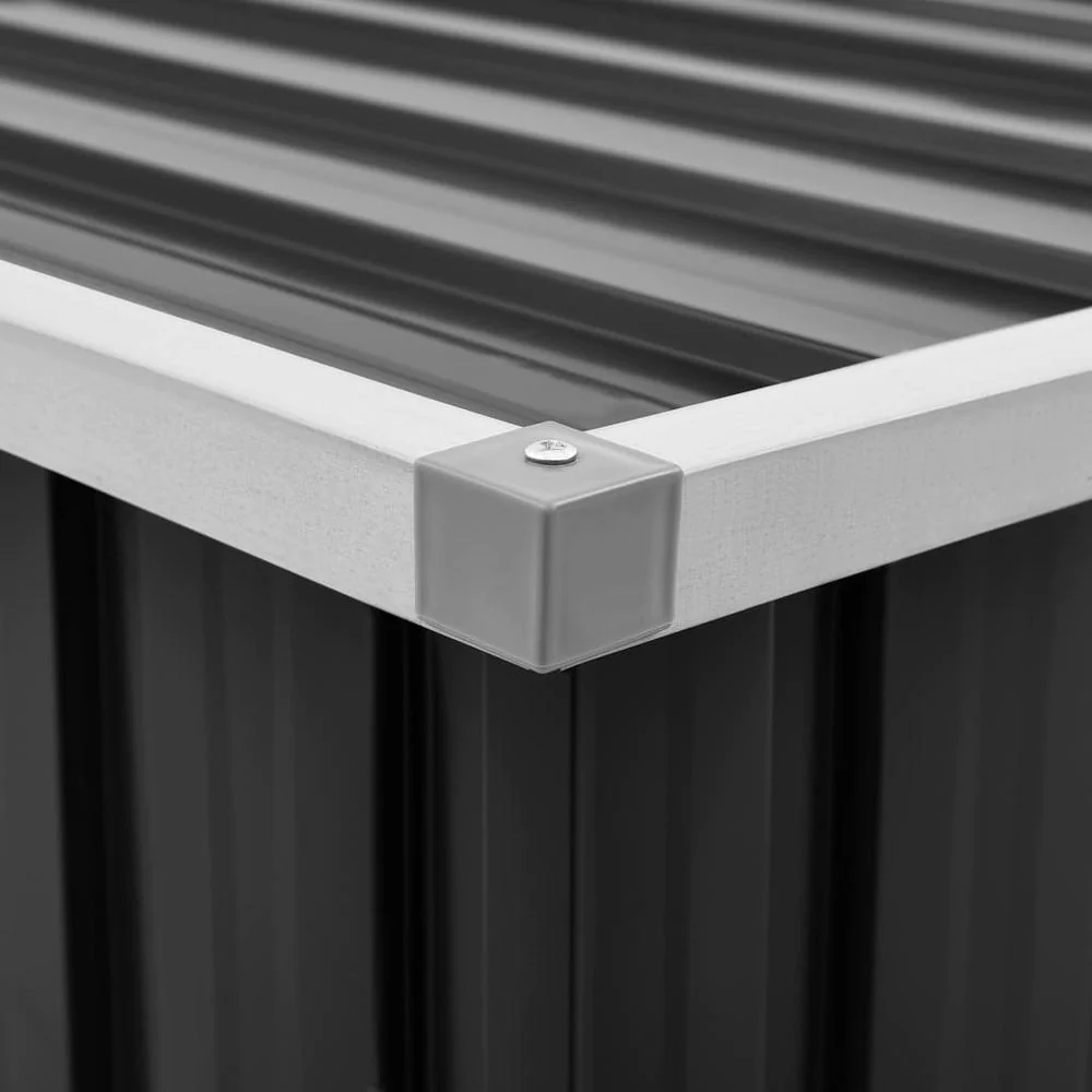 vidaXL Garden Storage Box Anthracite 42.9