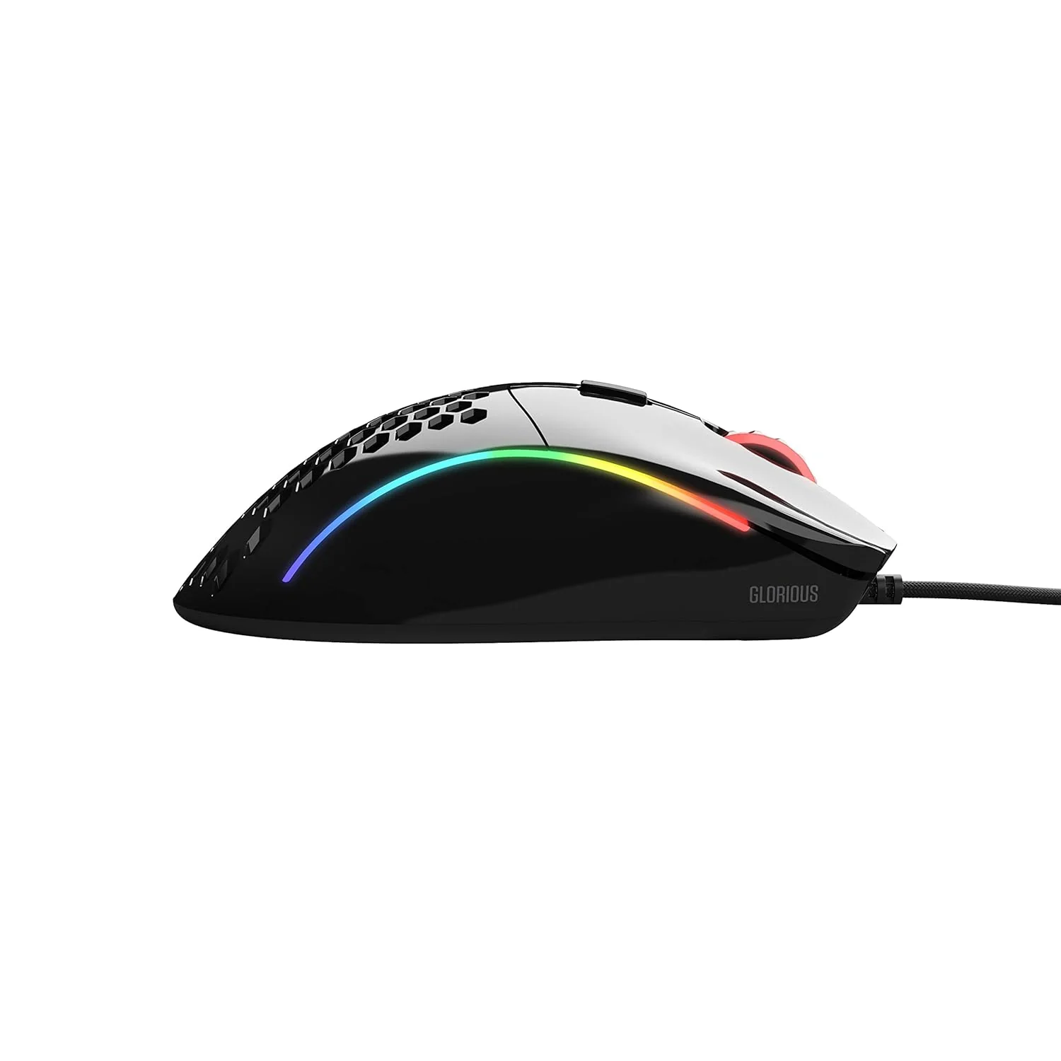 Zell Electronics Zell Model D- (Minus) Gaming Mouse,Glossy Black ()