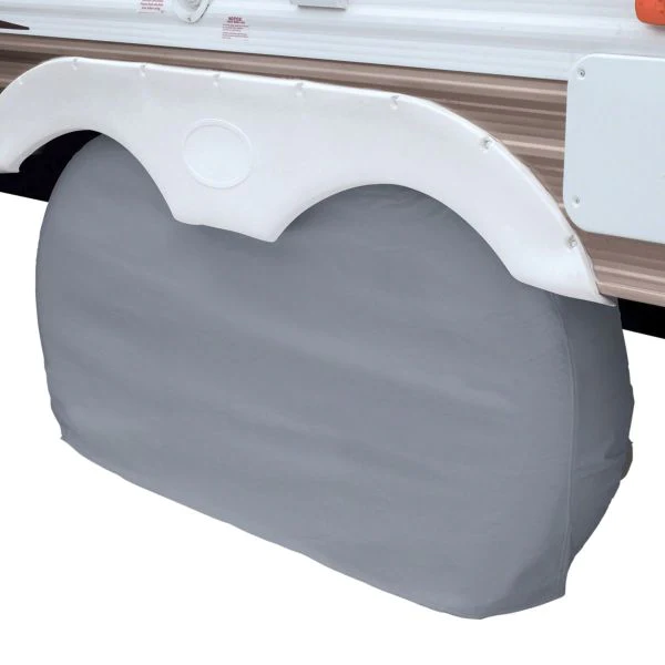 Classic Accessories Over Drive RV Dual Axle Wheel Cover, Wheels up to 27