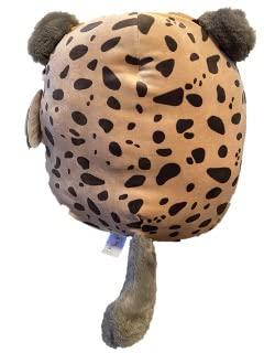squishmallows official kellytoy 11 inch squishy soft plush toy animal (kei the cheetah with fuzzy belly, ears &a; tail)