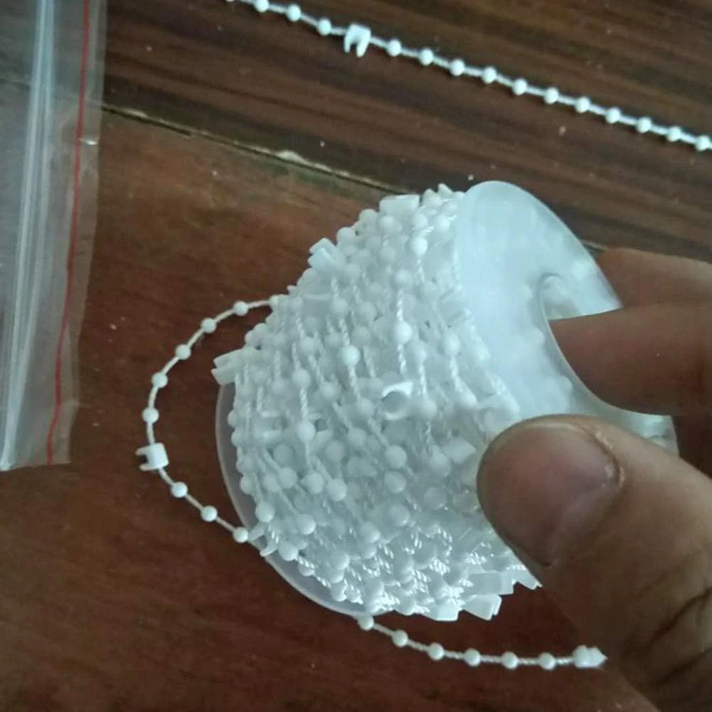 WSF-BLIND ACCESSORIES, no logo 1pc Connector Vertical Blind Repair Set Curtain Accessories Home Decor Fitting Clips Ball Chain Window Spare Parts Bott