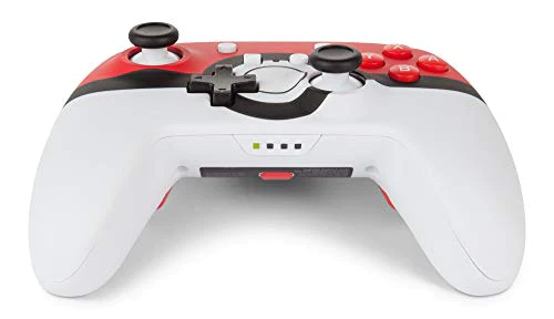 PowerA Enhanced Wireless Controller for Nintendo Switch: Pokemon Poke Ball Red - Nintendo Switch, Nintendo Switch Lite, Gamepad,