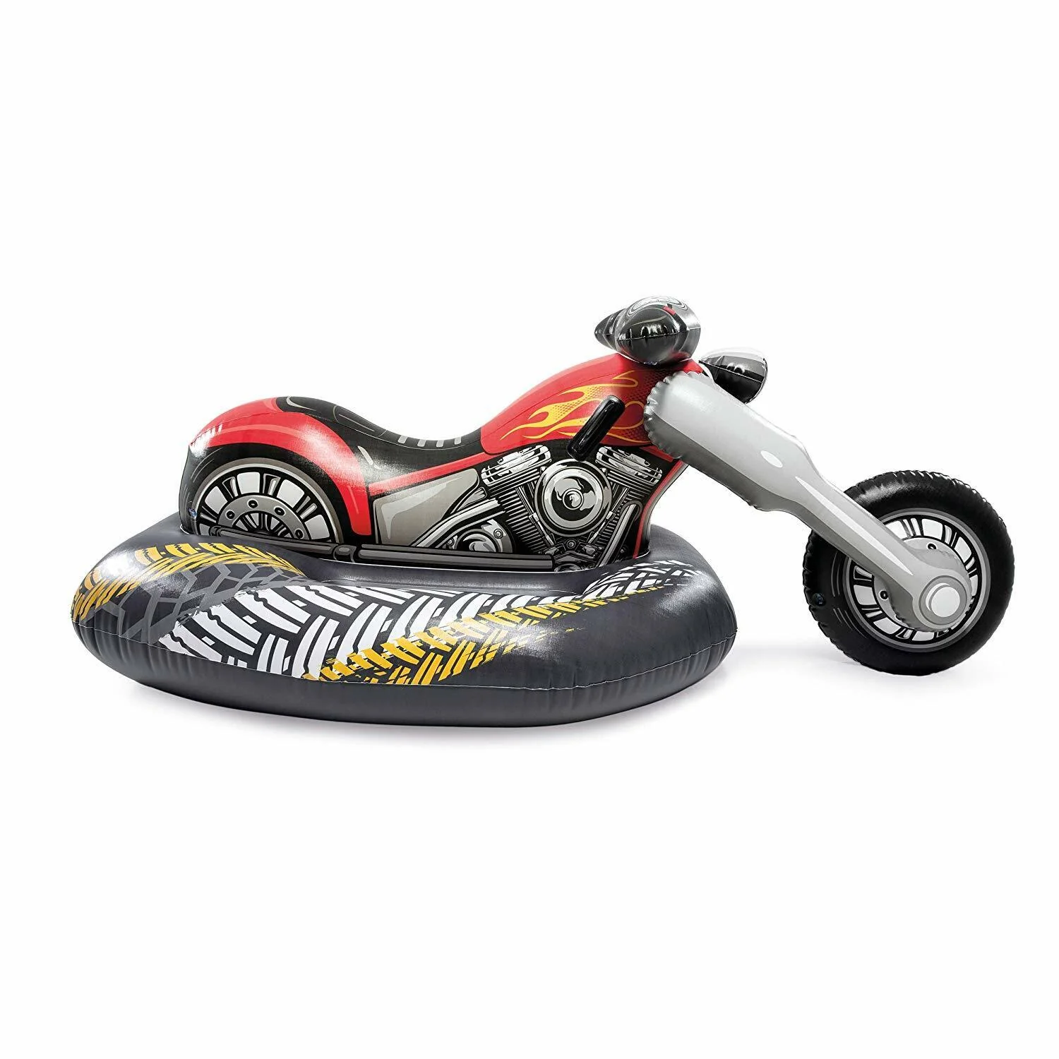GCP Products 57534Ep Cruiser Motorcycle Inflatable Ride-On Pool Float Toy For Ages 3+