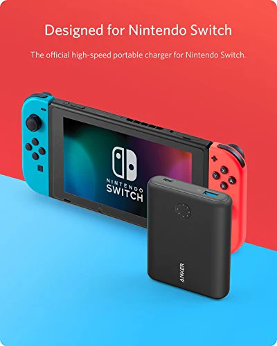 Anker Play [Power Delivery] Anker PowerCore 13400 Nintendo Switch Edition, The Official 13400mAh Portable Charger for Nintendo Switch, for