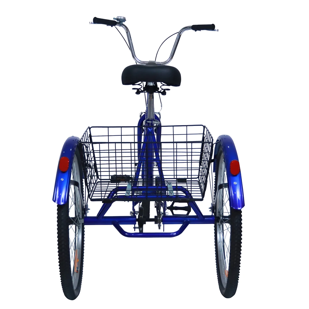Royal London Adult Bromley Tricycle 3 Wheeled Trike Bicycle With Shopping Basket