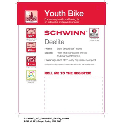 Schwinn Deelite 20