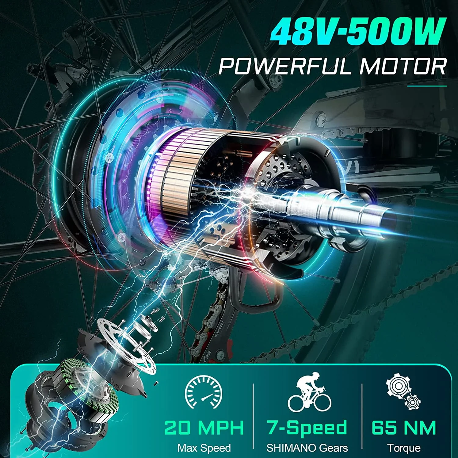 Vivi Electric Bike 26
