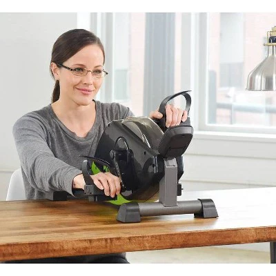 Stamina Wirk Under Desk Exercise Bike with Smart Workout App and No Subscription Required with Portable Pedal Exerciser for Home & Office