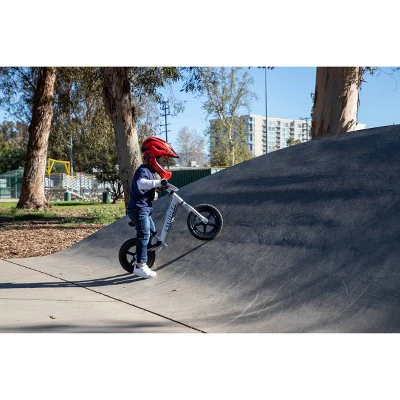 Strider Pro 12" Kids' Balance Bike - Silver