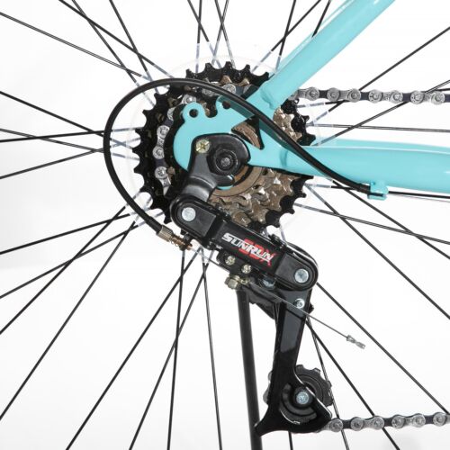 26 Inch 21 Speed Twist Shifter Mountain Bike,High-Carbon Steel Trail Bicycle