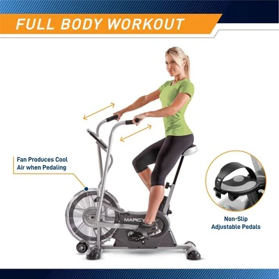 Marcy Deluxe Fan AIR1 Exercise Bike