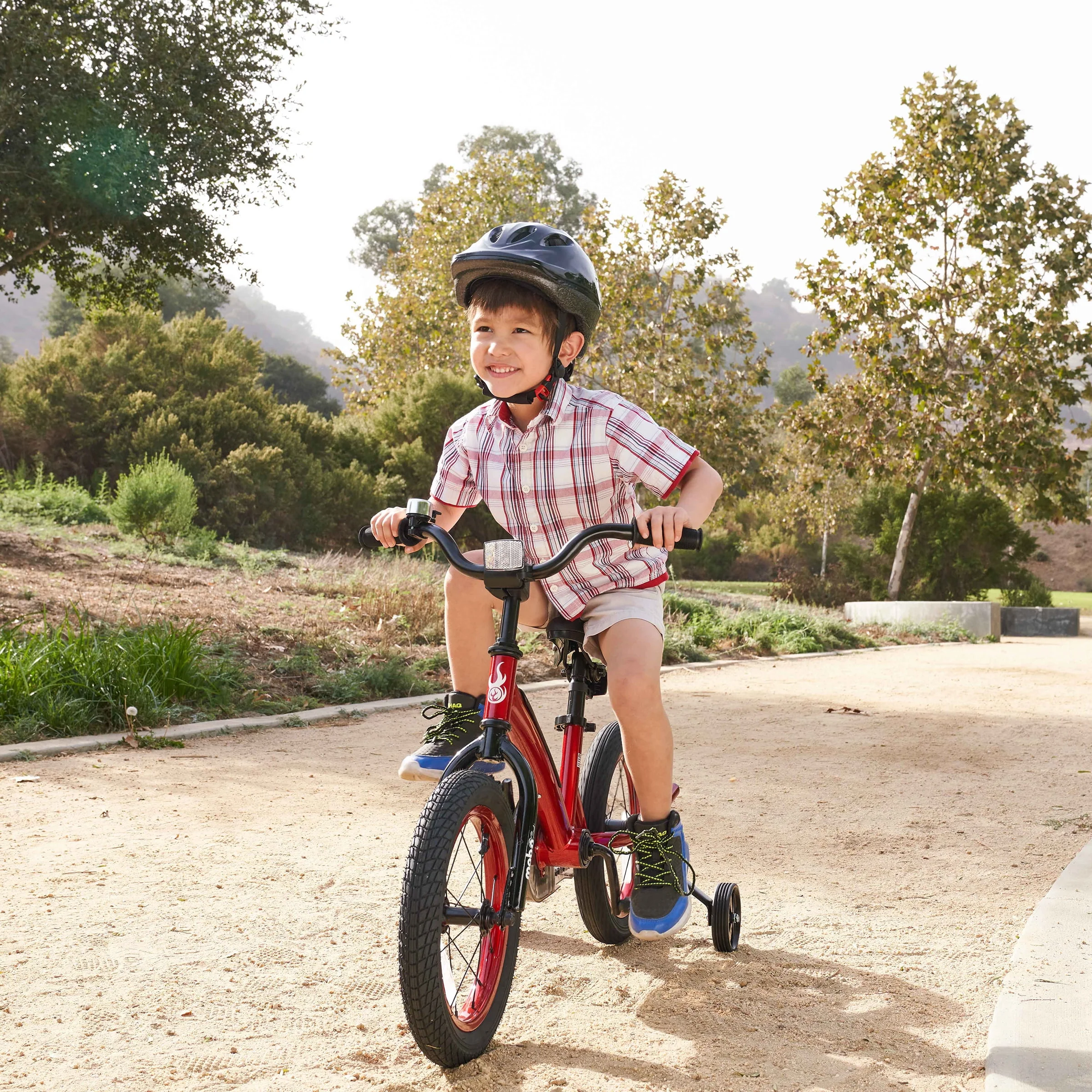 Mobo First 14in. Boy's Bike, Red