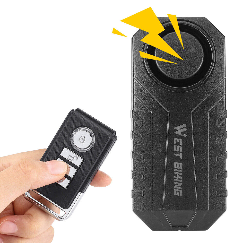 AntiTheft High Visibility Alarm Wireless Bike E-Bike Movement Sensing Alarm U8H2