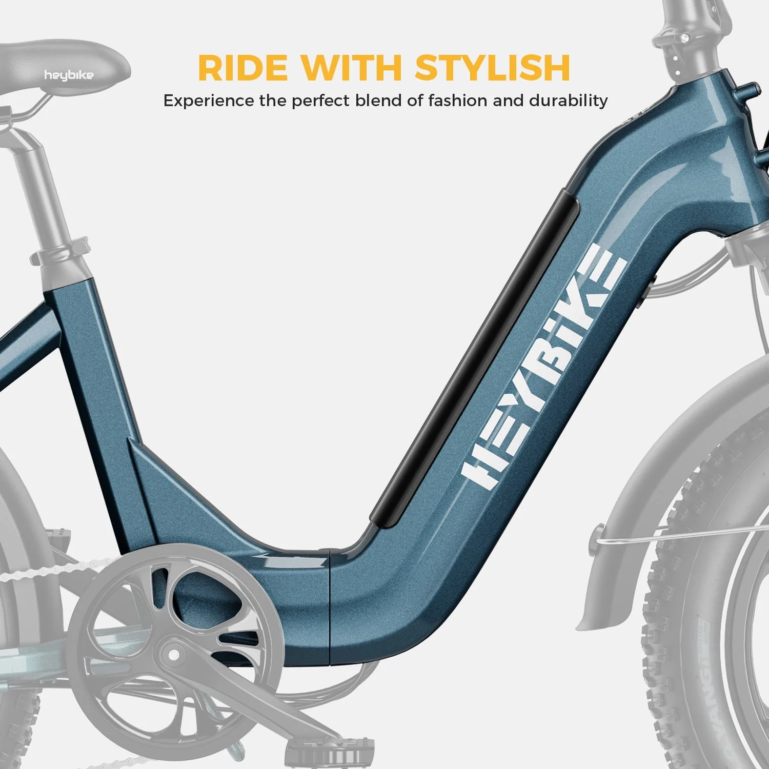 Heybike Ranger S Electric Bike for Adults, Foldable Ebike with 48V 14.4AH Removable Battery, 20
