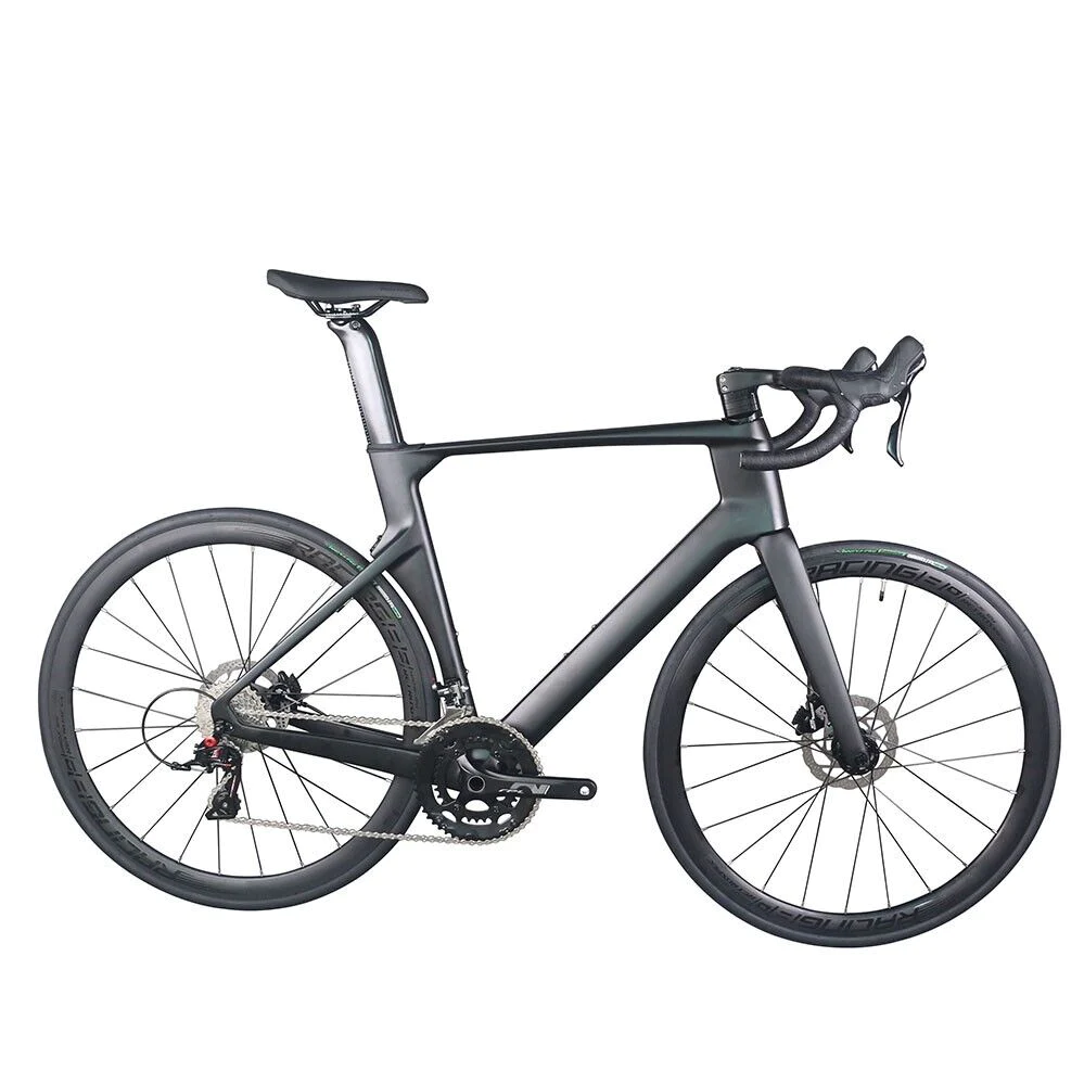 Complete bike Road carbon frame SENSAH 2*12 Groupset disc brake bicycle TT-X40