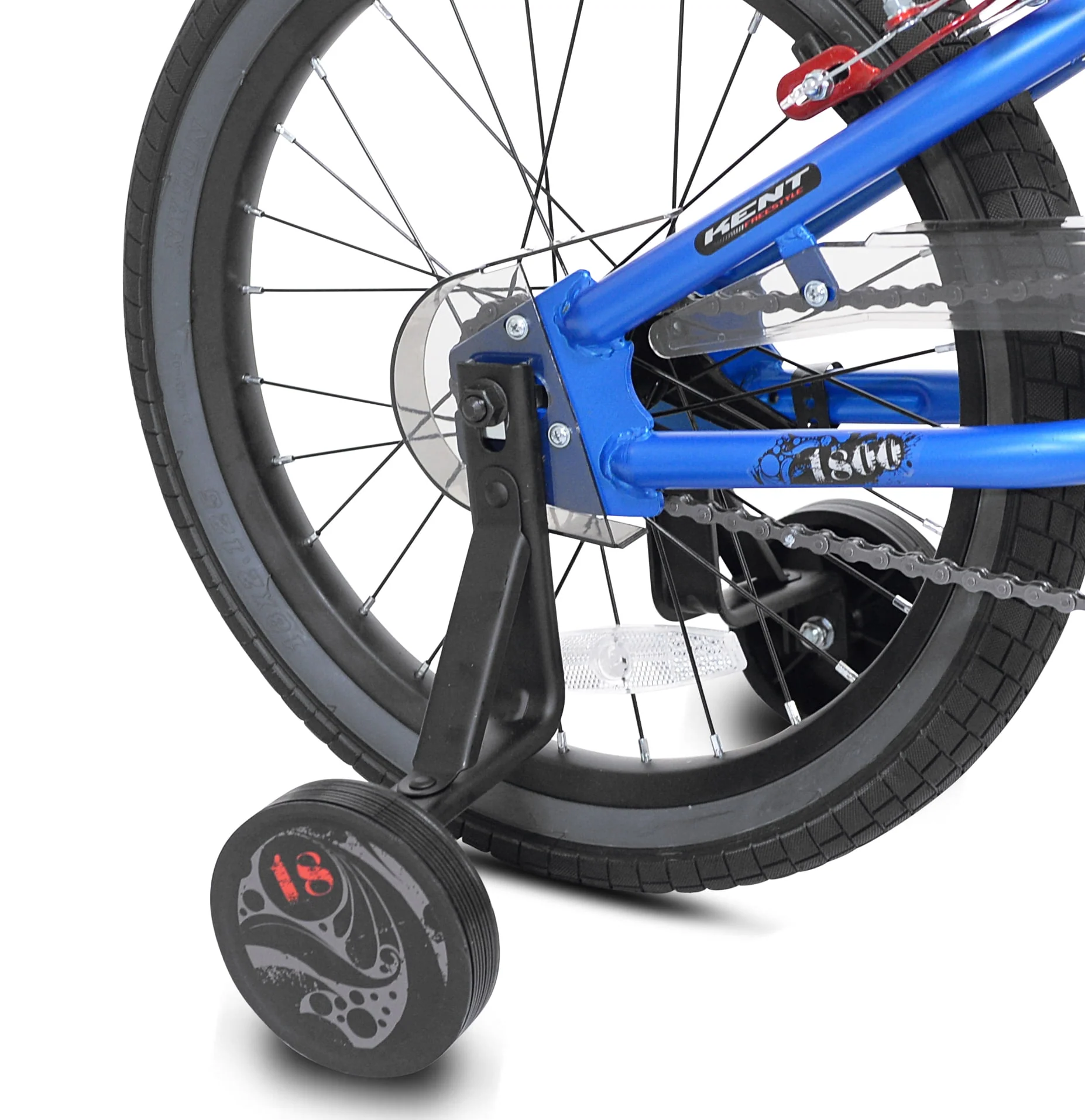 Kent Bicycle 18-inch Abyss Boy's Freestyle BMX Bicycle, Blue