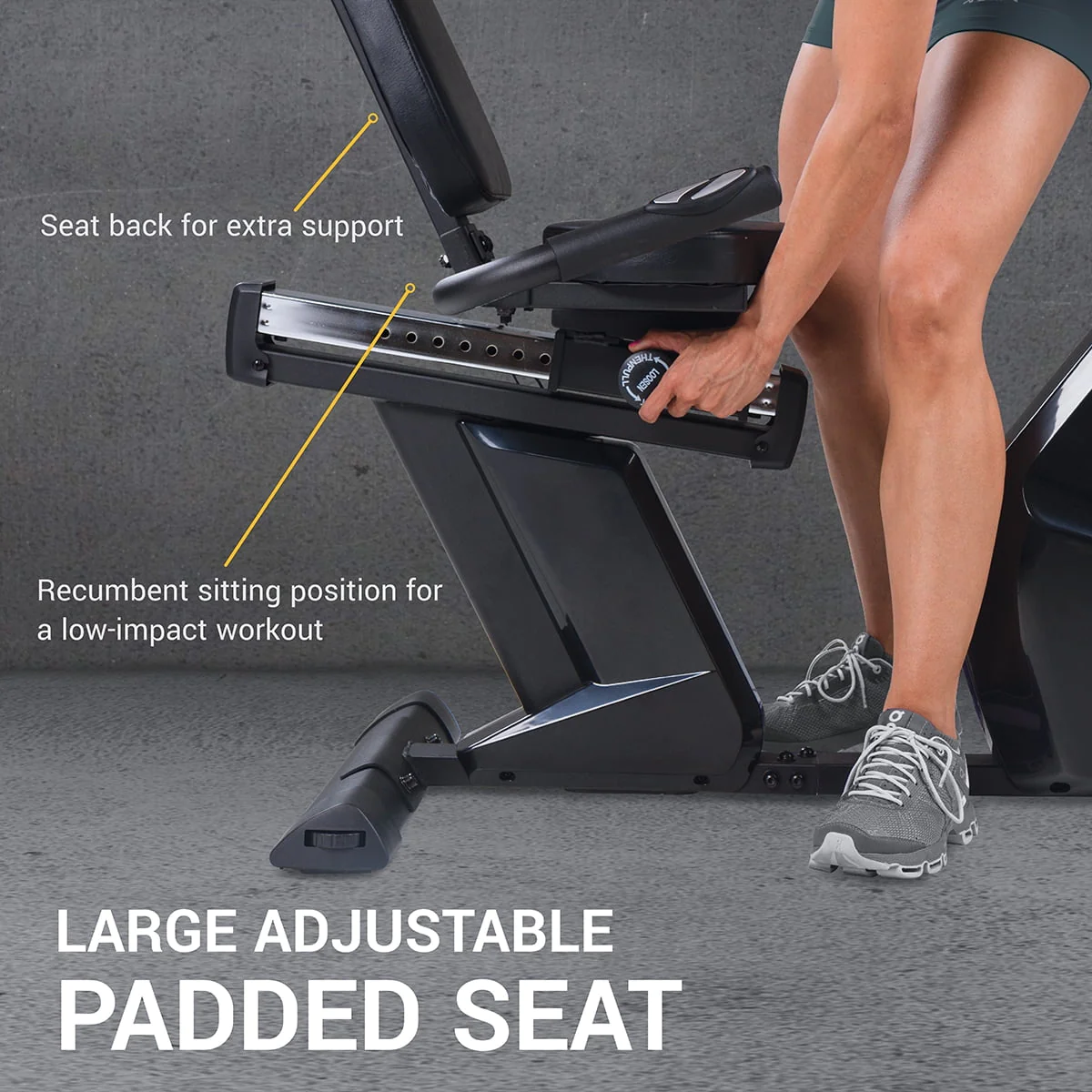 XTERRA SB2.5 Recumbent Exercise Bike with 24 Magnetic Resistance Levels