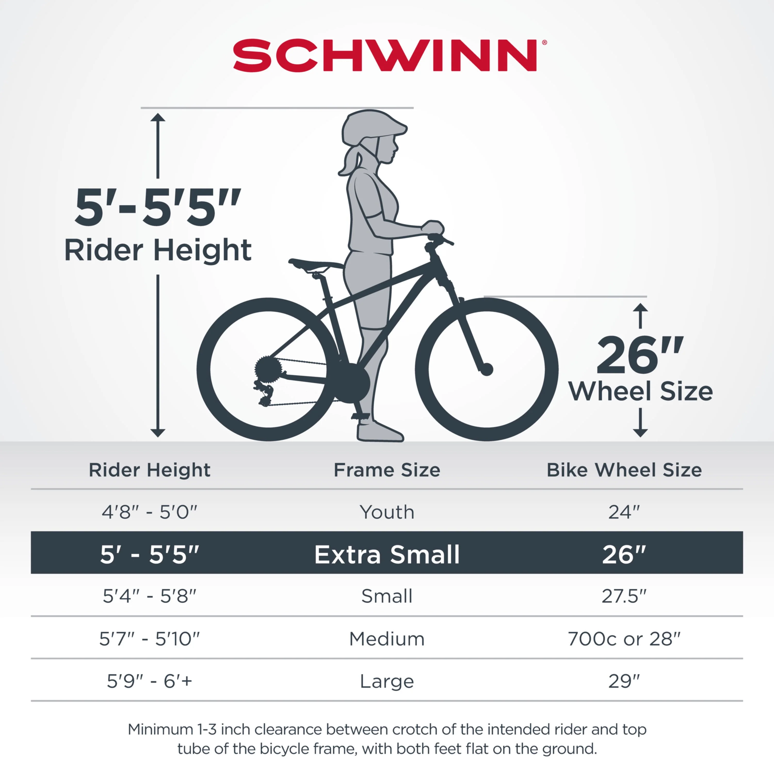 Sidewinder Mountain Bike, 26-inch wheels, womens frame, silver/blue