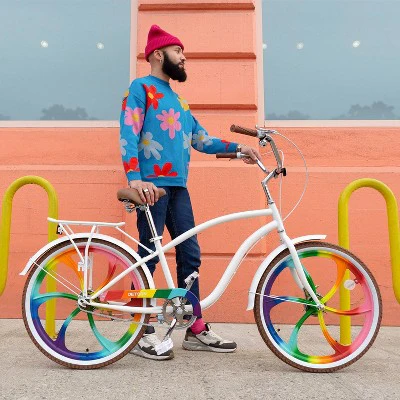 Jetson 24'' Zephyr Cruiser Bike - White