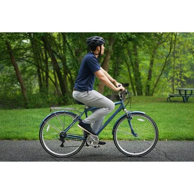 Kent Men's Ridgeway 700c/28" Hybrid Bike - Blue