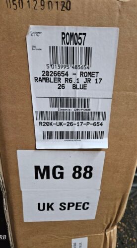 NEW ROMET RAMBLER 6.1 BLUE MOUNTAIN BIKE 17 INCH FRAME 26 INCH WHEEL 21 SPEED