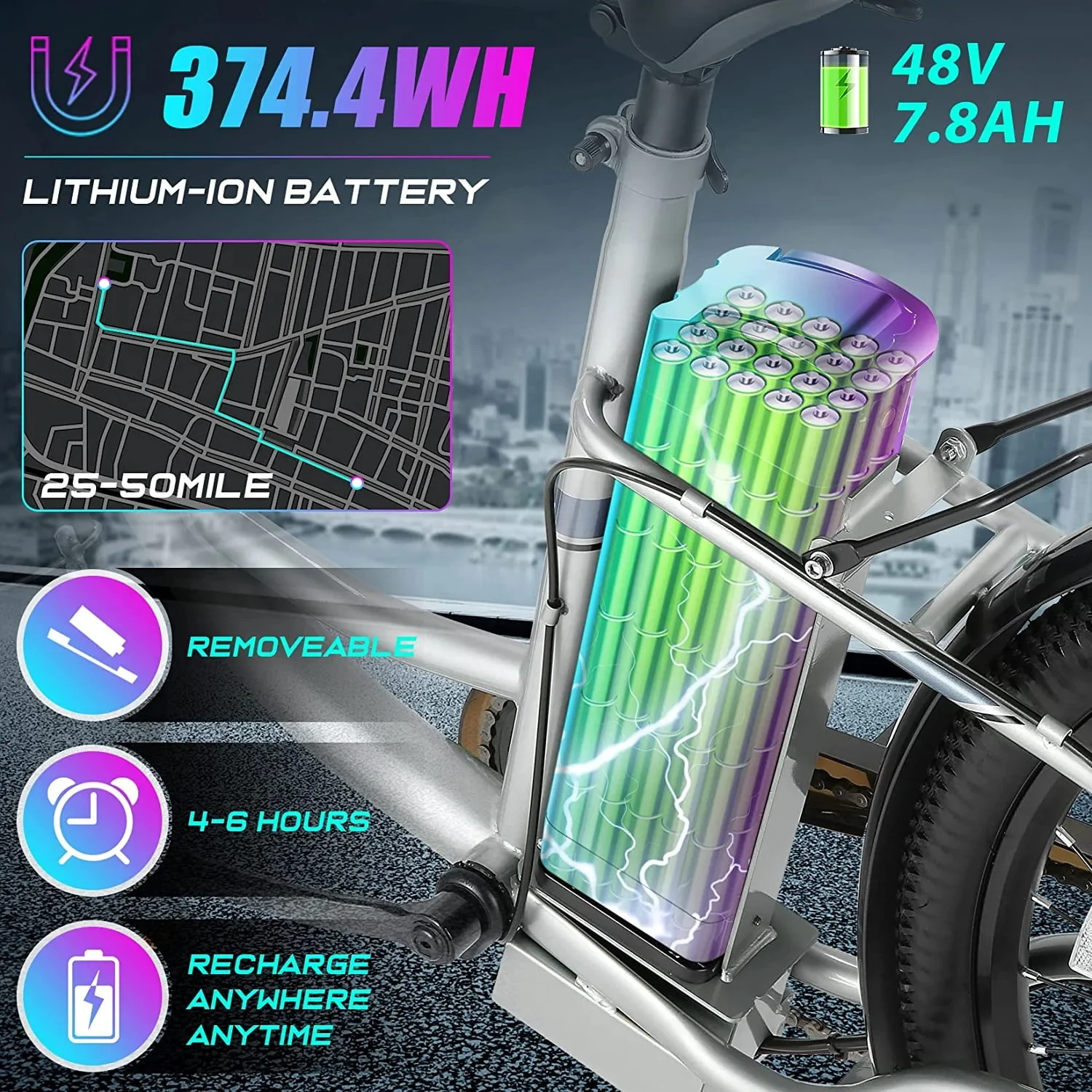 Vivi Electric Bike 26
