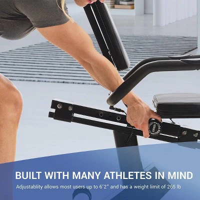 XTERRA Fitness SB150 Recumbent Exercise Bike - Black