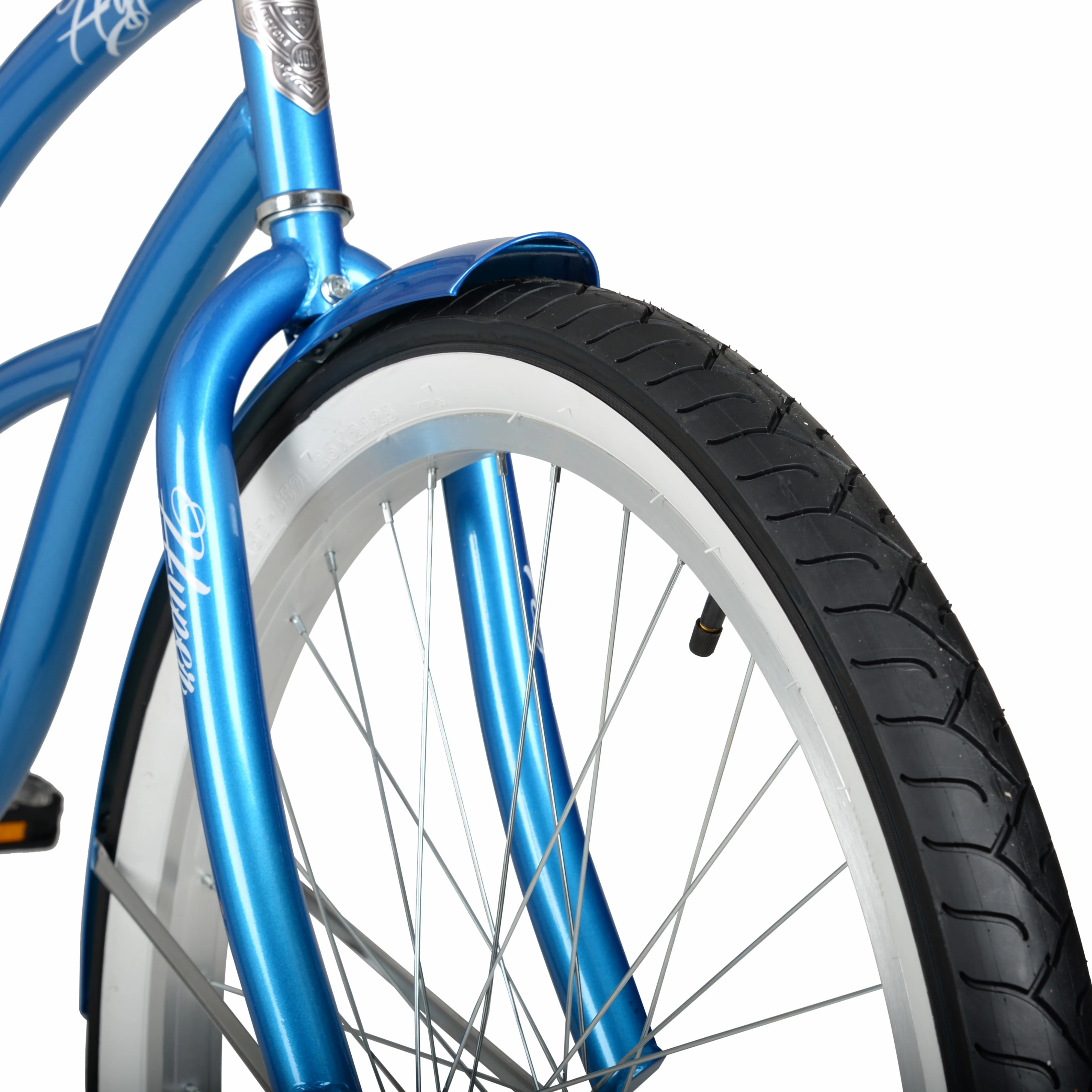 Bicycle Women's 26 In. Beach Cruiser, Metallic Blue