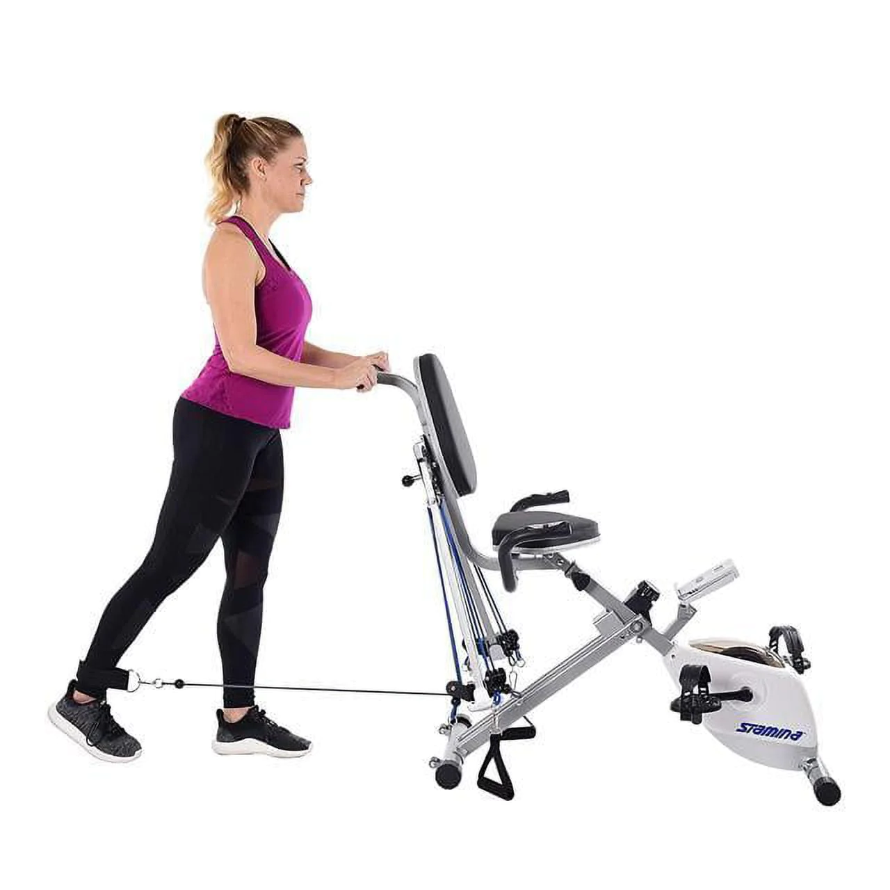 Stamina Strength System Magnetic Resistance Training Exercise Bike