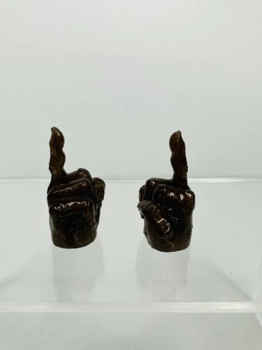 Cult Bmx Middle Finger Valve Caps Bronze