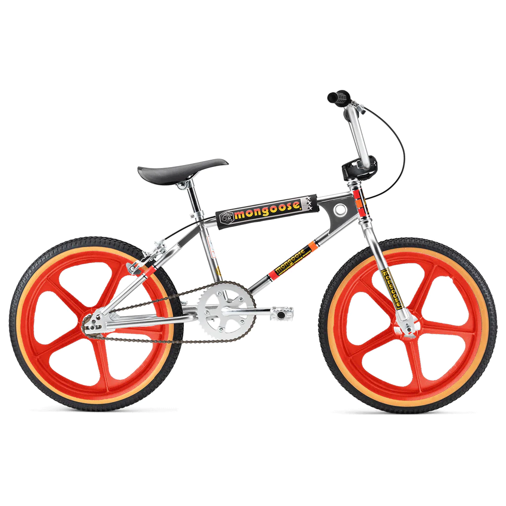 2022 Mongoose Classic California Special BMX Black – Red Tuff Upgrade