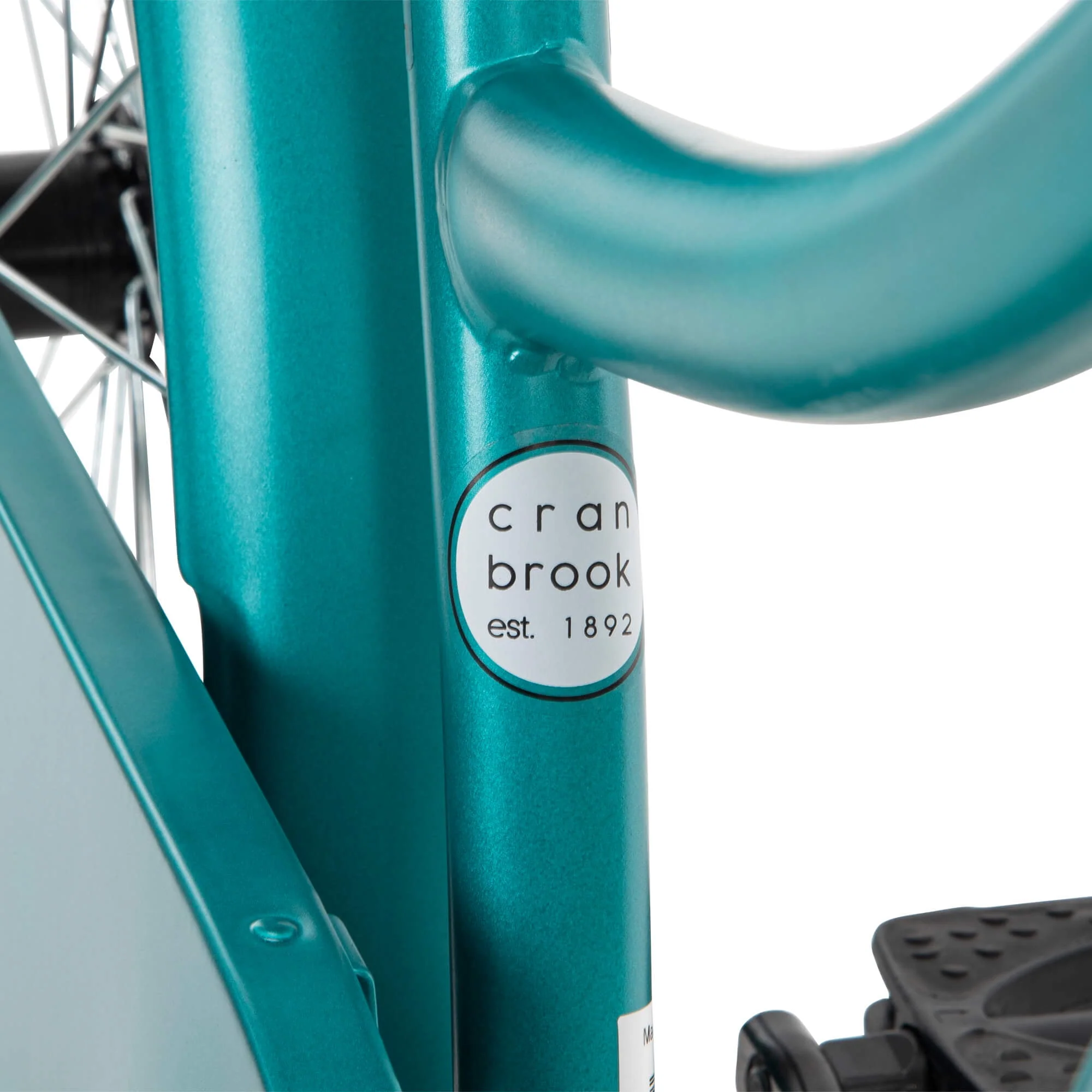 24” Cranbrook Girls Beach Cruiser Bike for Women, Emerald Green