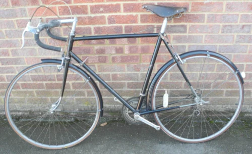 Rory O'Brien classic steel racing bike, 23"