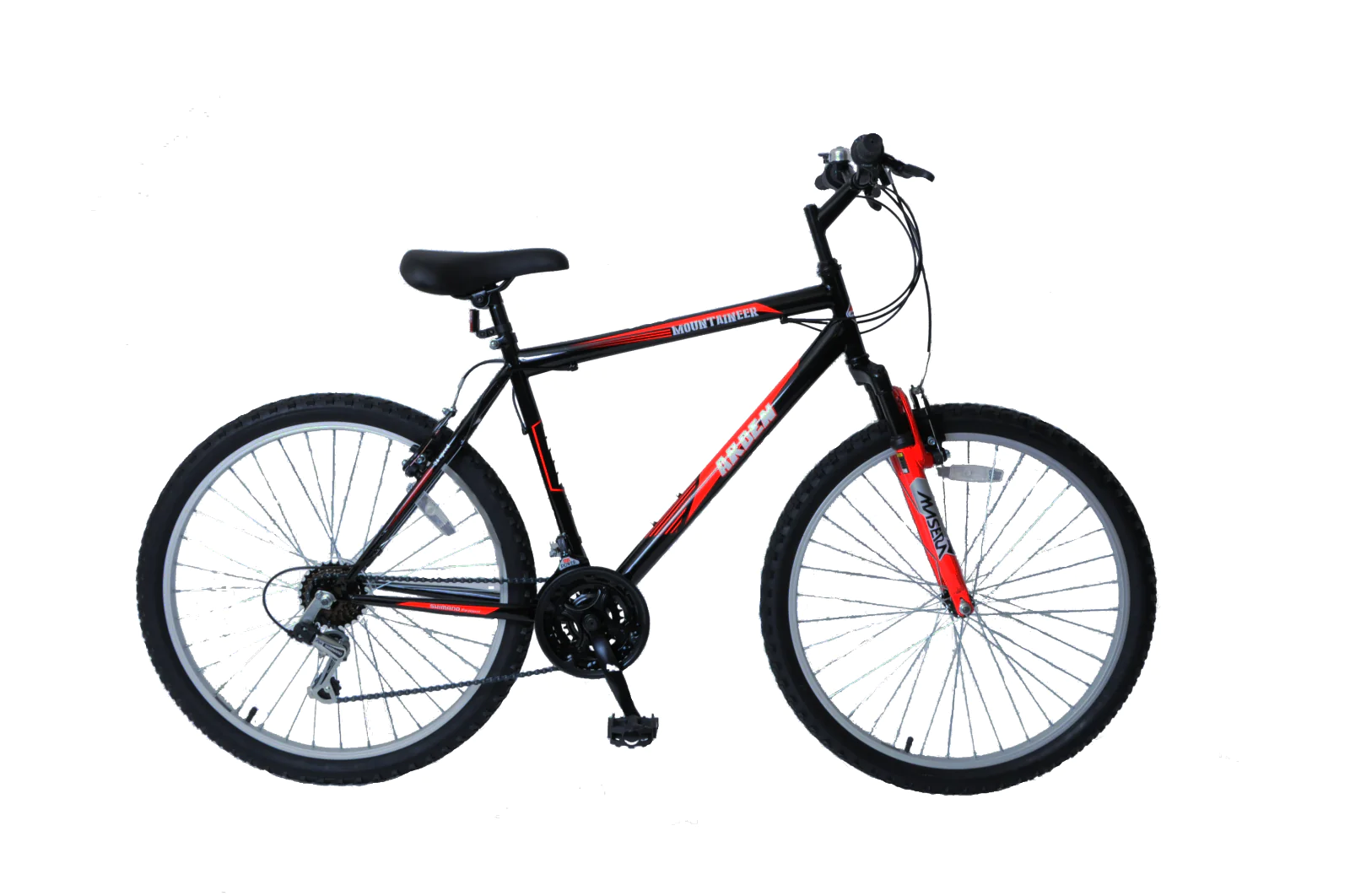Arden Mountaineer 26" Wheel 19" Frame Mens Suspension 21 Speed Mountain Bike
