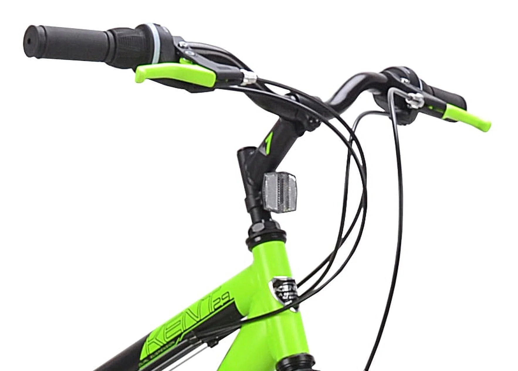 Kent Bicycles 29-inch Men's Iron Rock Full Suspension Mountain Bike, Black and Green