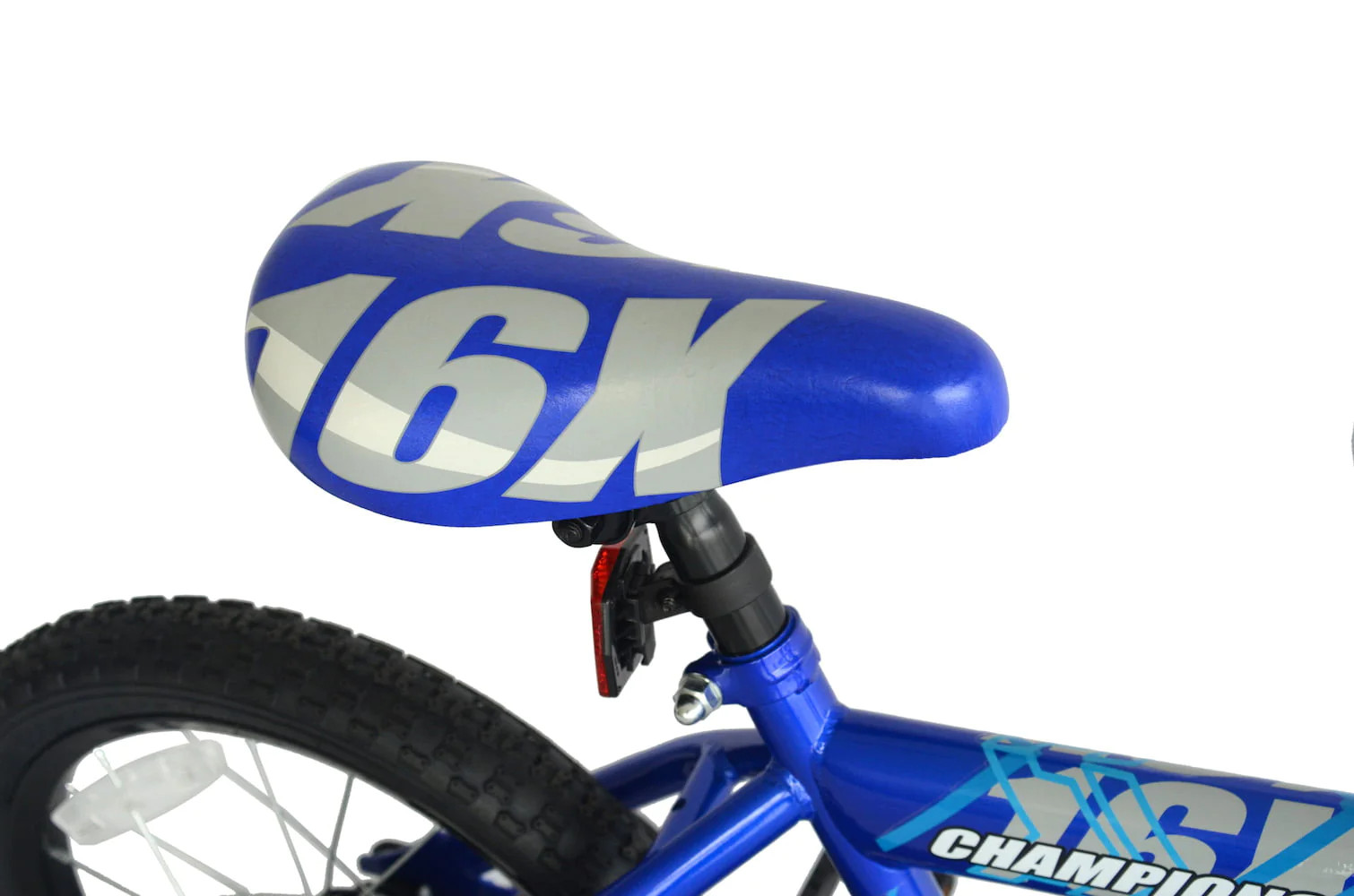 Titan Champion Boys BMX Bike with Training Wheels, 16 In. Blue