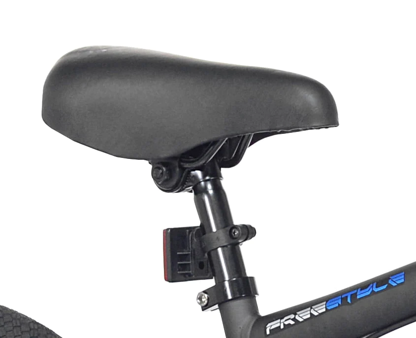 Kent Bicycle 20 in. Chaos Boy's Child Bicycle, Matte Black and Blue